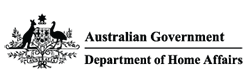 Australian Government Department of Home Affair logo